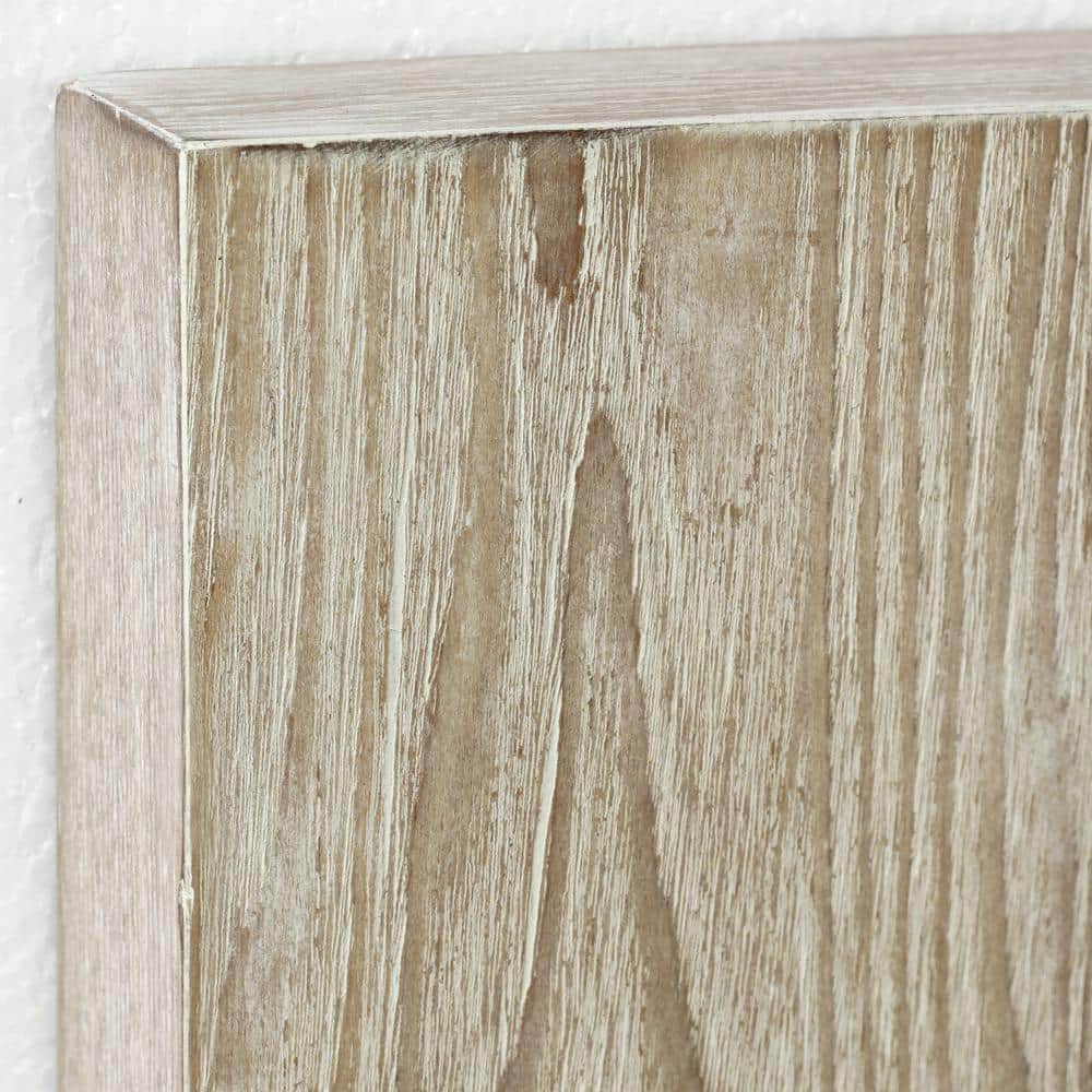 Green Palm Tree Coastal Ash Wood Wall Art, 36" x 24"