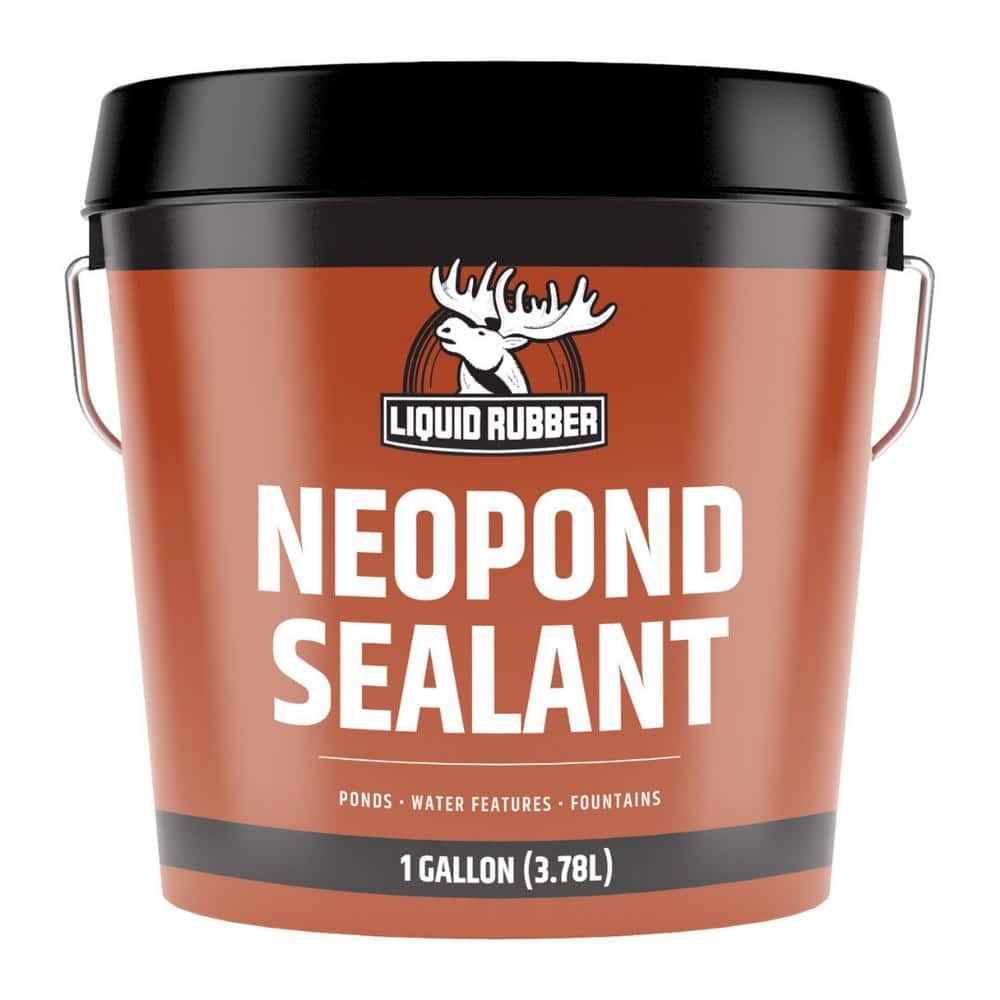 NeoPond Waterproof Pond Sealant, Black, 1 Gal.