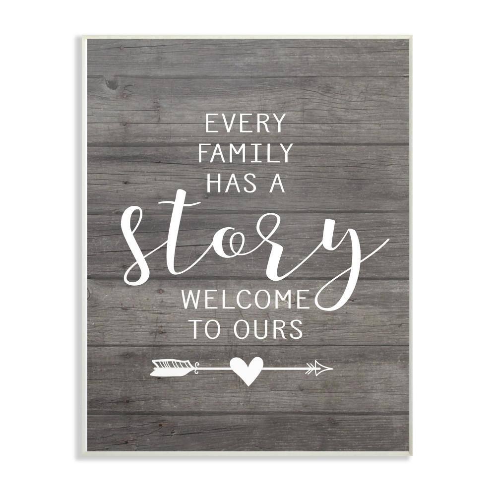 12.5 in. x 18.5 in. Every Family Has A Story by Lettered and Lined Pri