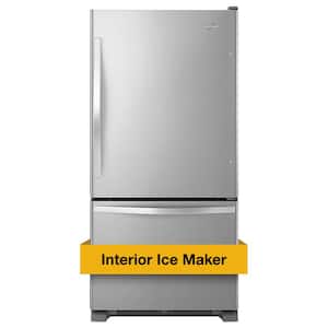 18.7 cu. ft. Bottom Freezer Refrigerator in Monochromatic Stainless Steel