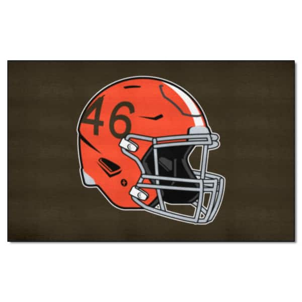 FANMATS Cleveland Browns Brown 5 Ft. X 8 Ft. Ulti-Mat Area Rug 36161 ...