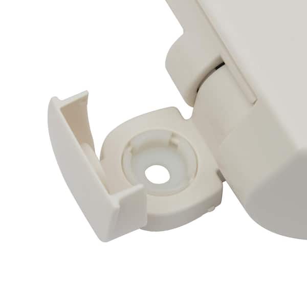 Round Slow Closed Front Toilet Seat with Quick Release Hinges in Biscuit Round Slow Closed Front Toilet Seat with Quick Release Hinges in Biscuit