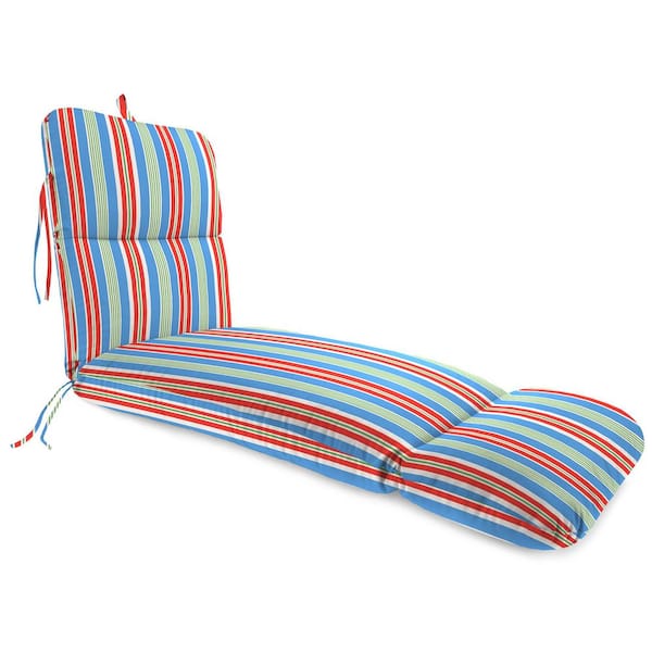 Jordan Manufacturing 74 in. L x 22 in. W x 5 in. T Rectangular Outdoor Chaise Lounge Cushion in Rolland Opal