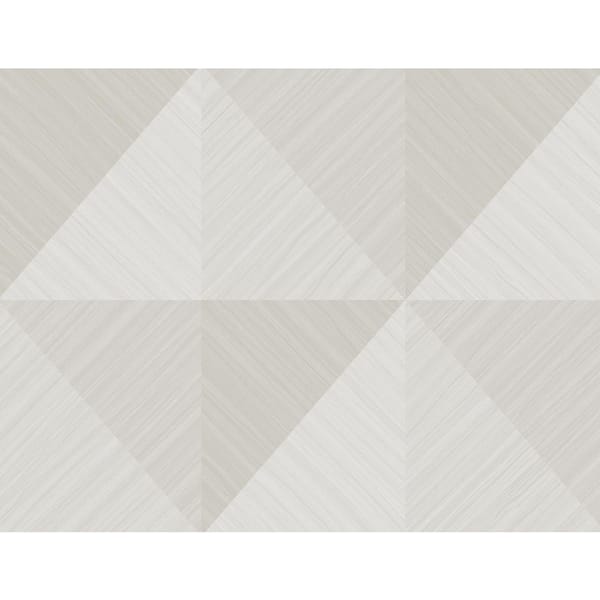 Seabrook Designs 60.75 sq. ft. Alabaster Kerava Embossed Vinyl Unpasted Wallpaper Roll