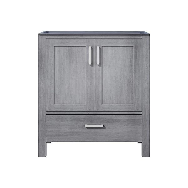 Jacques 30 in. W x 22 in. D Distressed Grey Bath Vanity without Top