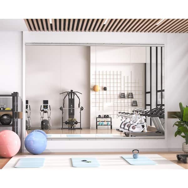 Frameless Mirror For Home Depot Gym Mirror Vosuja W X 55 H