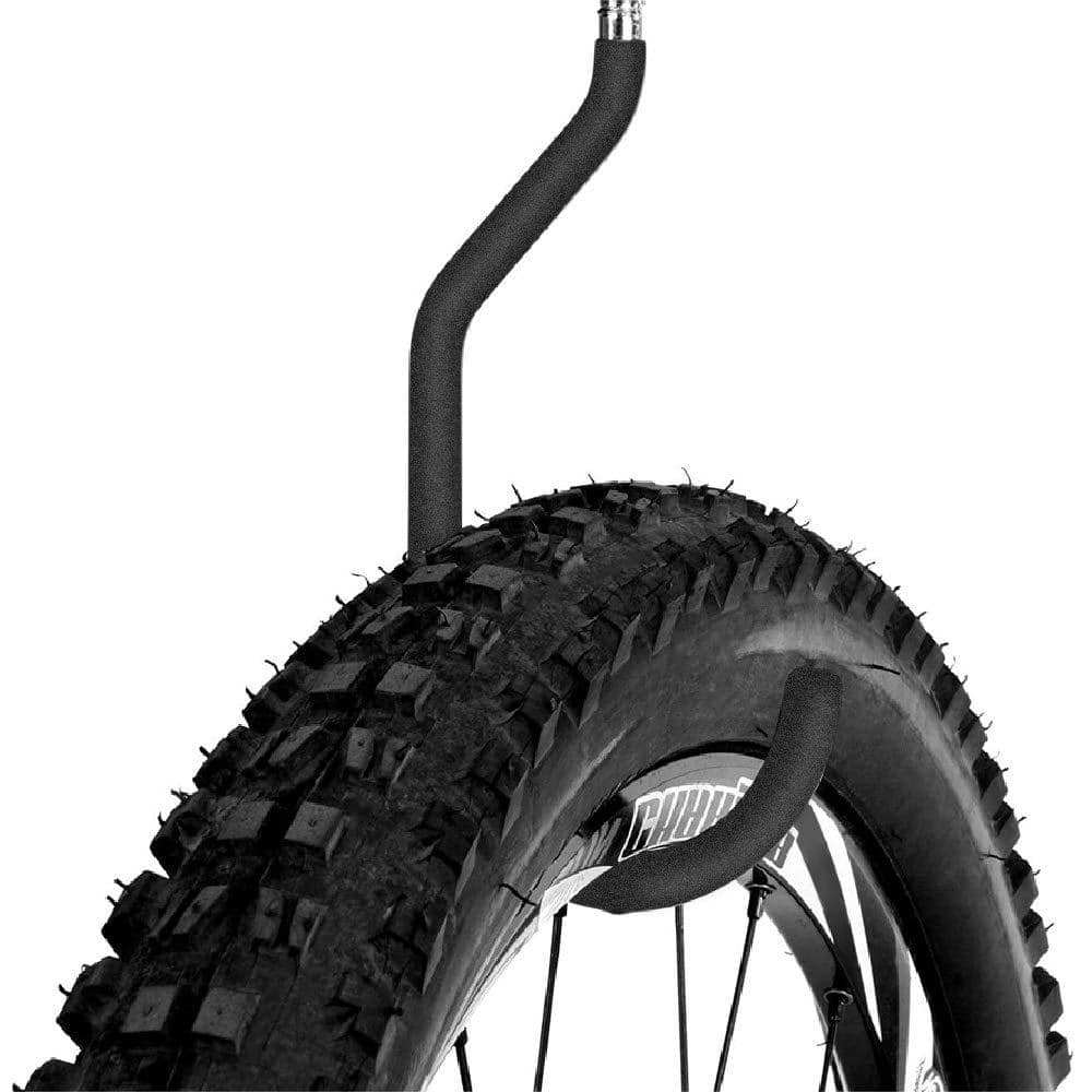 Black Heavy Duty Rubber Coated Storage Hook Rack Set