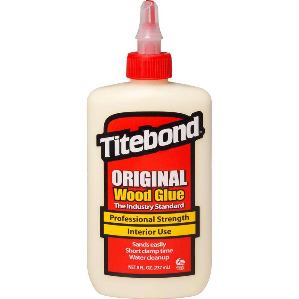 Titebond 8 oz. Original Wood Glue 5063 - The Home Depot