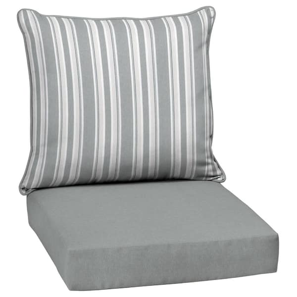 Deep Seating Loveseat Cushion Set, High-Quality Olefin Fabric