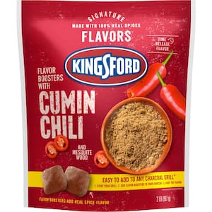 2 lbs. BBQ Charcoal Flavor Boosters with Cumin and Chili