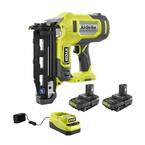ONE+ 18V 16-Gauge Cordless AirStrike Finish Nailer with (2) 2.0 Ah Batteries and Charger