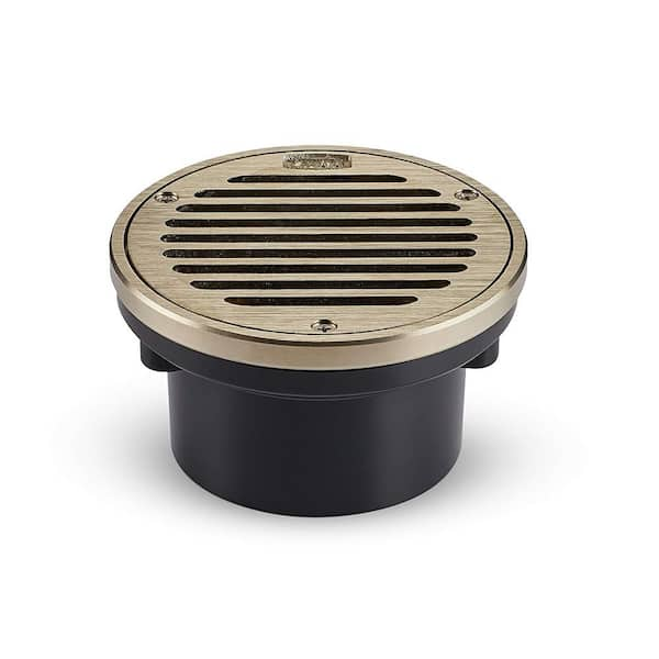 Zurn 4 in. Floor Drain Nickel Bronze