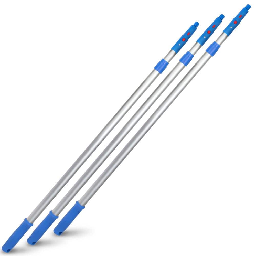 6 ft. Aluminum Telescoping Pole, Adjustable Extension Pole 3.5 ft. to 6 ft. Length (3-Pack) price history on PriceWatchPro