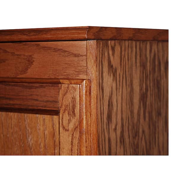 1-1/4 Valewood Wooden Tapered Cabinet Knob - Walnut