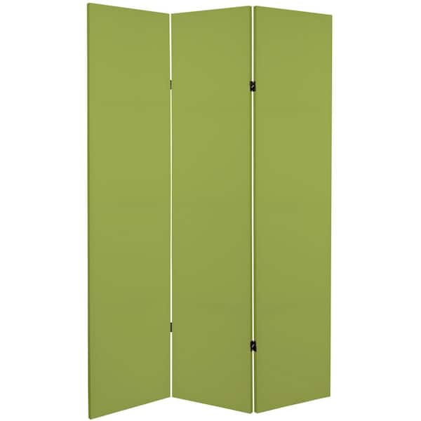 Olive 6 ft. Printed 3-Panel Room Divider CAN-COL-OLIV - The Home Depot