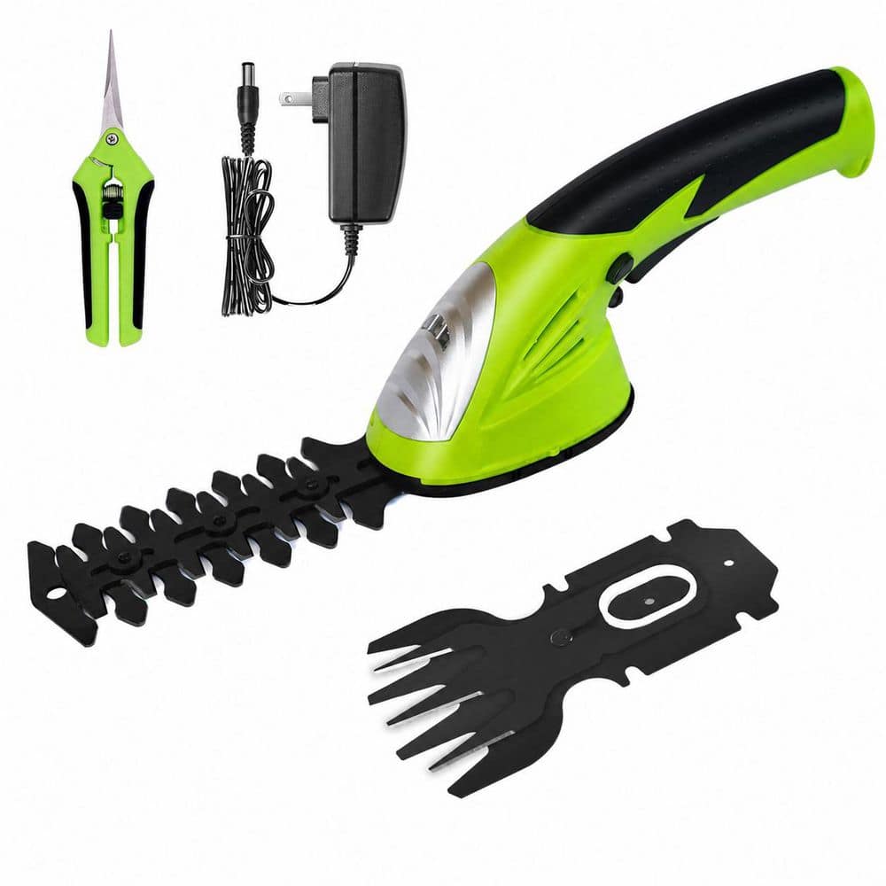 4.72 in Cordless Grass Shears 2 in 1 Handheld Hedge and Shrub Trimmer with Charger Included price history on PriceWatchPro