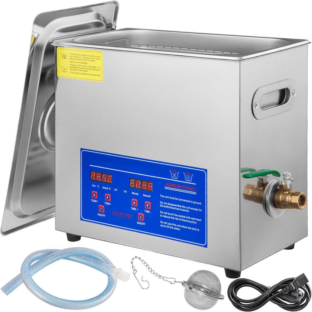 Ultrasonic Machine with Digital Timer and Heater Professional Jewelry Machine Heated Cleaning Machine for Glasses(6L) price history on PriceWatchPro