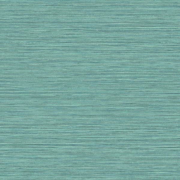 Seabrook Designs Grasslands Nautical Blue Stem Vinyl Strippable Roll (Covers 60.75 sq. ft.)