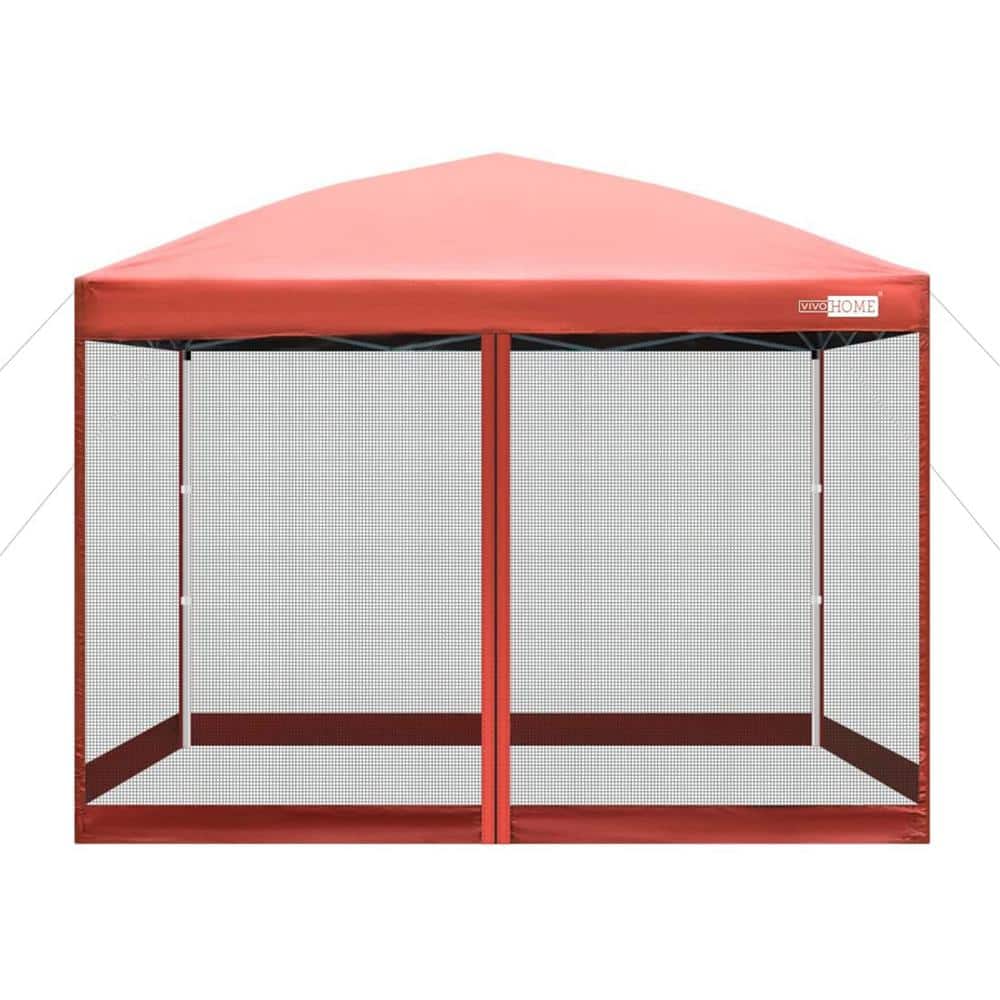 ピコピコテン10 Z-Shade 10 x 10 Foot Peak Straight Leg Portable Instant