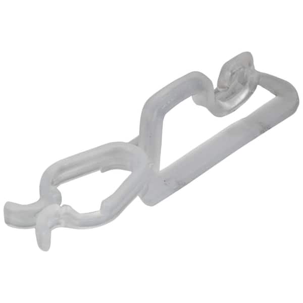 Northlight 100 CT Clear Commercial Grade Gutter and Shingle LED Christmas Light Clips