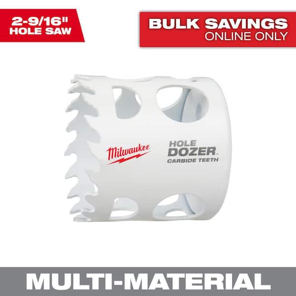 2-9/16 in. Hole Dozer Carbide Hole Saw