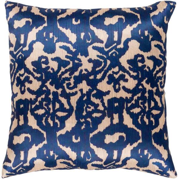 Artistic Weavers Alarel Navy Graphic Polyester 22 in. x 22 in. Throw Pillow