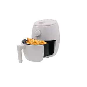 1.8 qt. White Electric Air Fryer with Timer