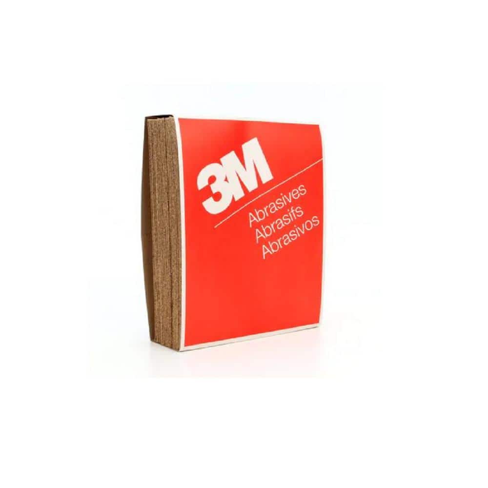 9 in. x 11 in. 36Grit Extra Coarse Aluminum Oxide Sandpaper (15Pack