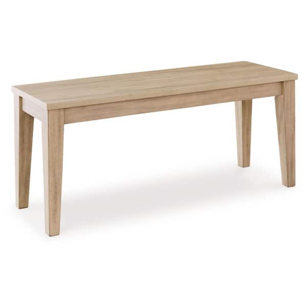 Gleanville Dining Bench - Light Brown - (D511-00) Gleanville Dining Bench - Light Brown - (D511-00)