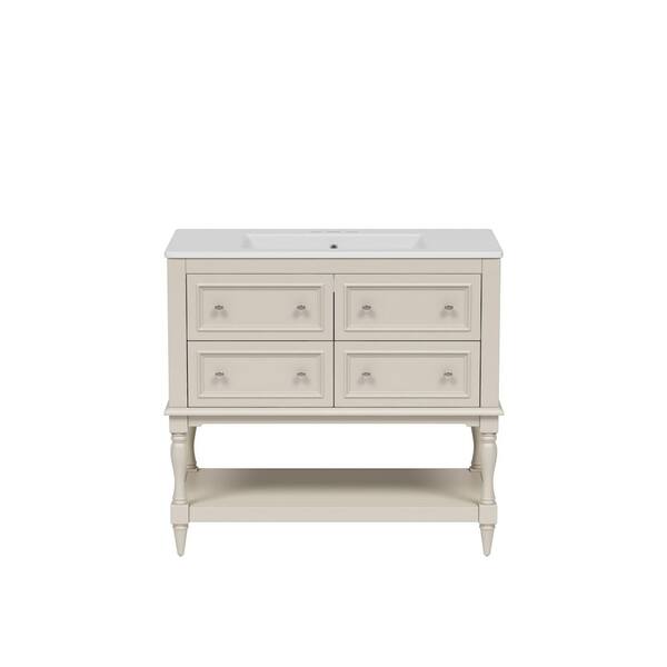 Tenleaf 36 in. W Single Sink Freestanding Bath Vanity in