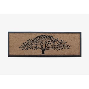 A1HC First Impression Falling Leaves 18 in. x 48 in. Rubber and