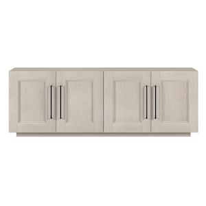 Merrimac 68 in. Alder White TV Stand Fits TV's up to 75 in.