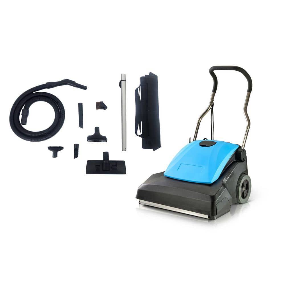 CP360 Bagged Corded HEPA Carpet in Blue LOADED Wide Area Commercial Upright Vacuum with Hose and Tool Kit price history on PriceWatchPro