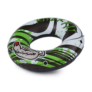 68209E River Rat Inflatable 48 in. Lake Towable Floating Tube, Green