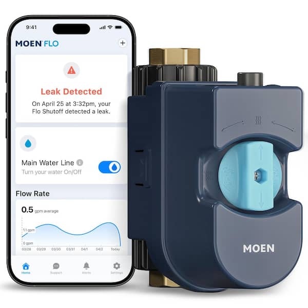 Flo 3/4 in. Smart Water Monitor and Automatic Water Shut Off Valve