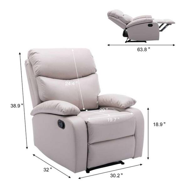 hzlagm Modern Ergonomic Electric Lift Recliner Chair with Footrest