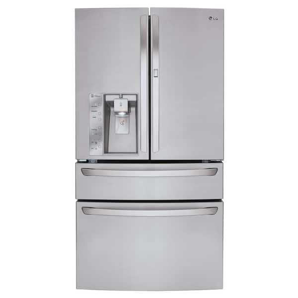 LG 29.7 cu. ft. French Door Refrigerator with Door-in-Door and Custom Chill Drawer in Stainless Steel