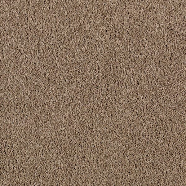 Lifeproof Ambrosina II  - Worn Leather - Beige 38 oz. Triexta Texture Installed Carpet