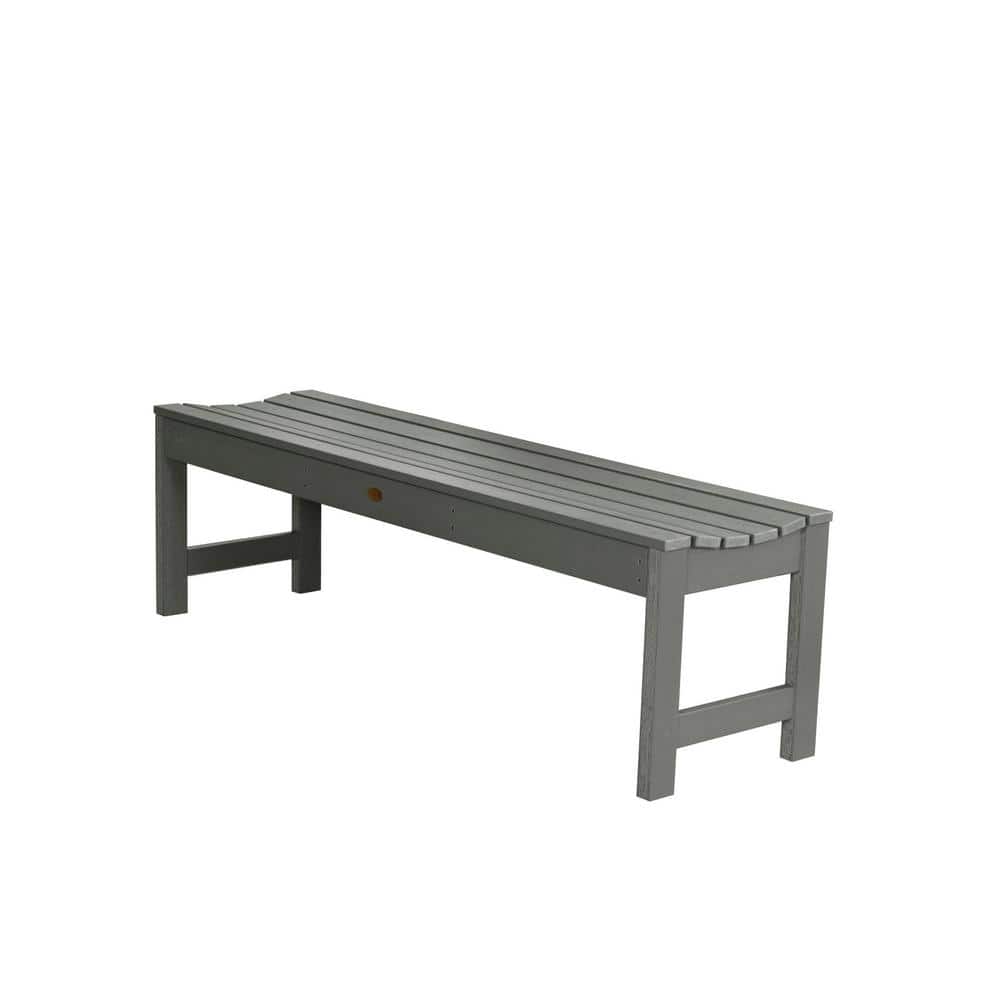 Coastal Teak Weatherproof 5ft Backless Picnic Bench