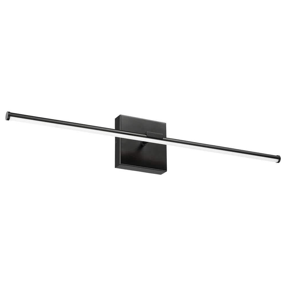 25.75 in. 1-Light Black LED Bathroom Vanity Light Bar price history on PriceWatchPro