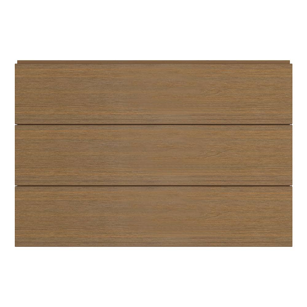 Peruvian Teak 96'' Composite Siding Board