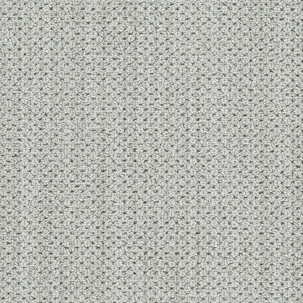 Lifeproof Cardigan - Big Hit Gray - 45 Oz. SD Polyester Pattern Installed Carpet