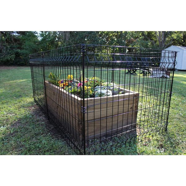 Vigoro 0.2 in. x 36 in. x 31 in. Multi-Purpose No Dig Fence Panel