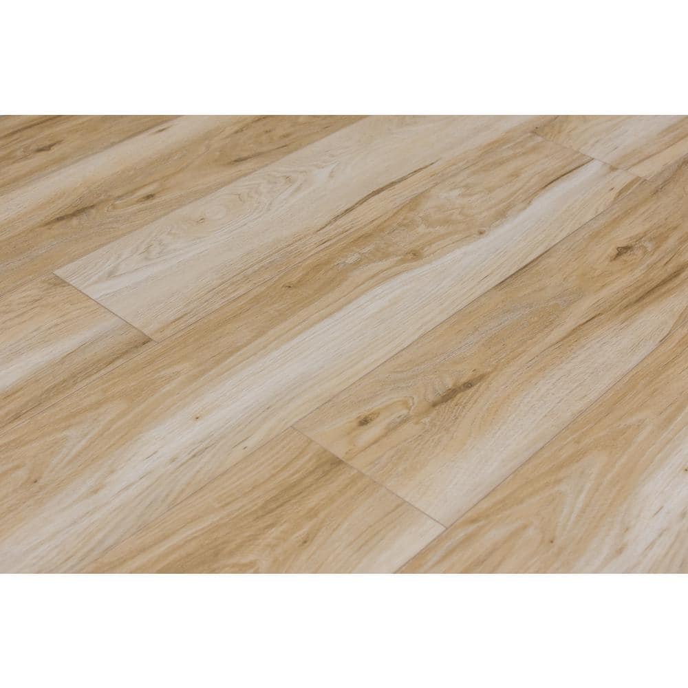 Lively Fallow 7" x 60" Hickory Vinyl Plank Flooring