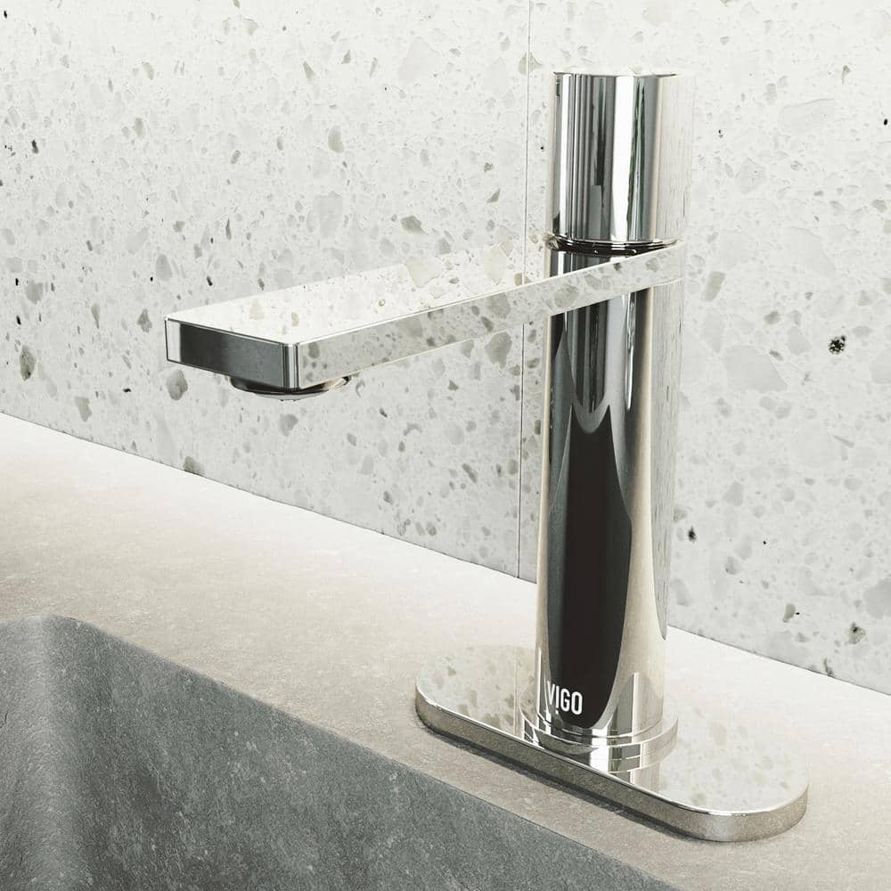 Chrome Solid Brass Bathroom Faucet Deck Plate