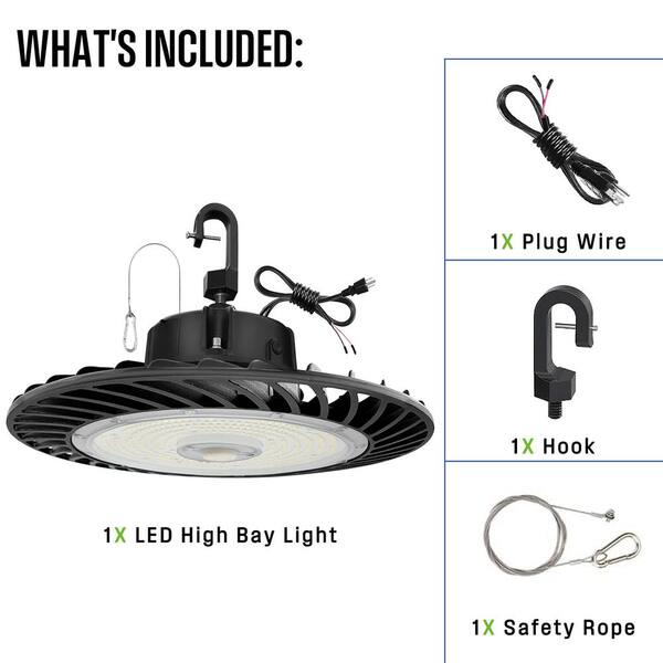 Westinghouse 150/200/240 Wattage Selectable UFO LED High Bay Light 4000-5000-6000K