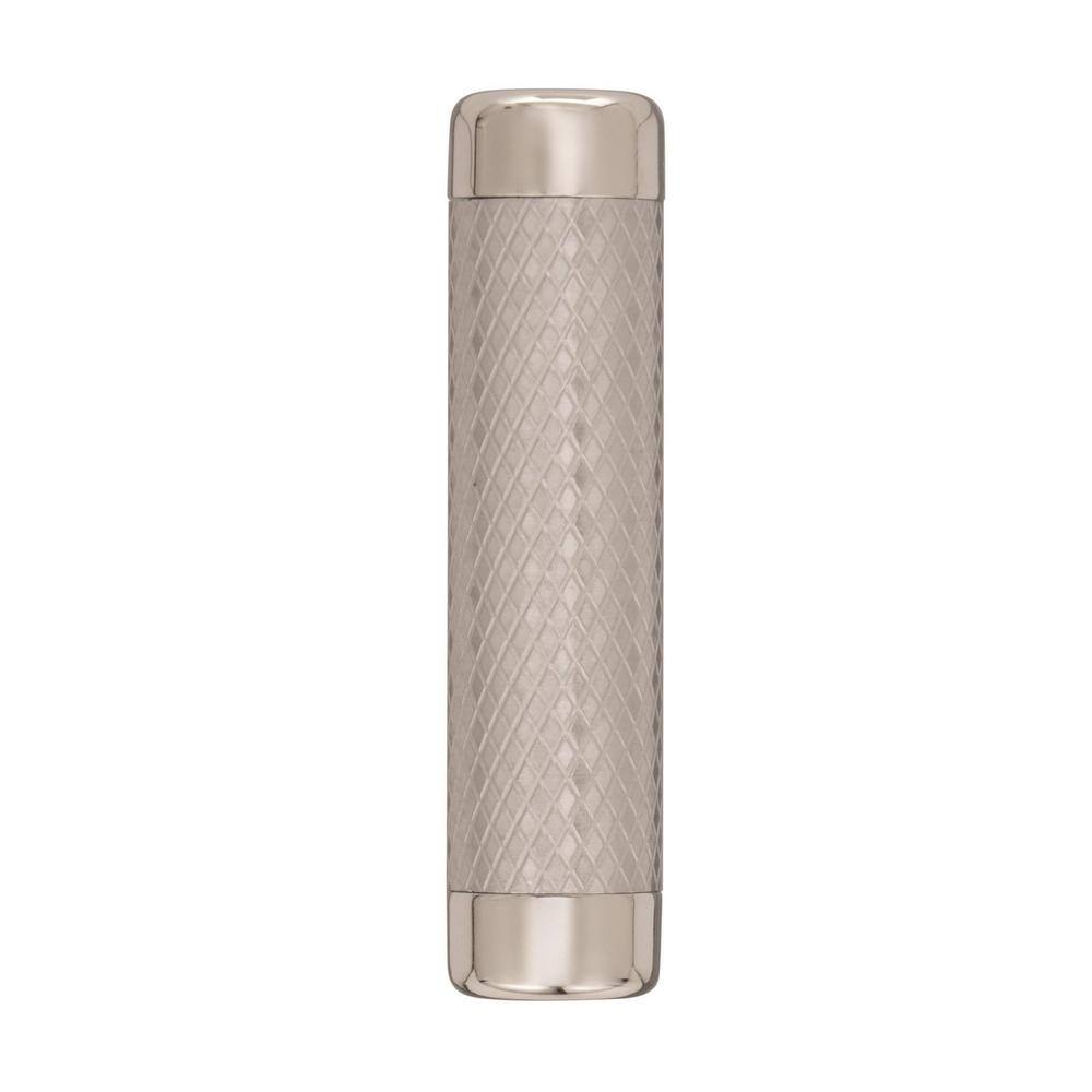 Polished Nickel T-Handle Cabinet Knob with Mounting Hardware