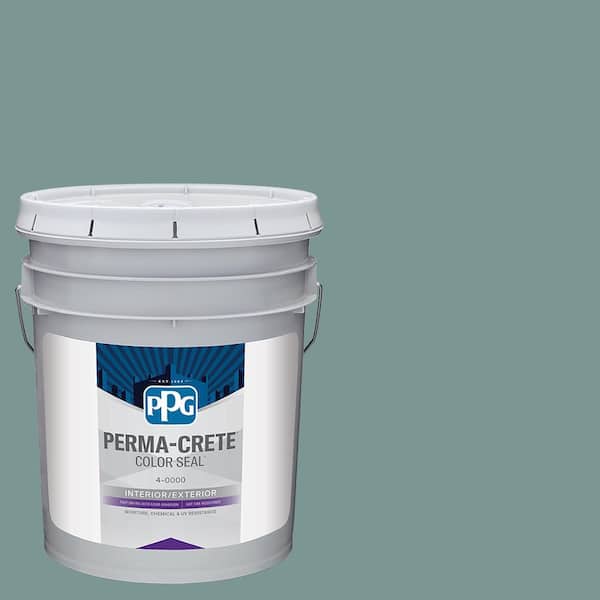 Perma-Crete Color Seal 5 gal. PPG1144-5 Green Granite Satin Interior/Exterior Concrete Stain