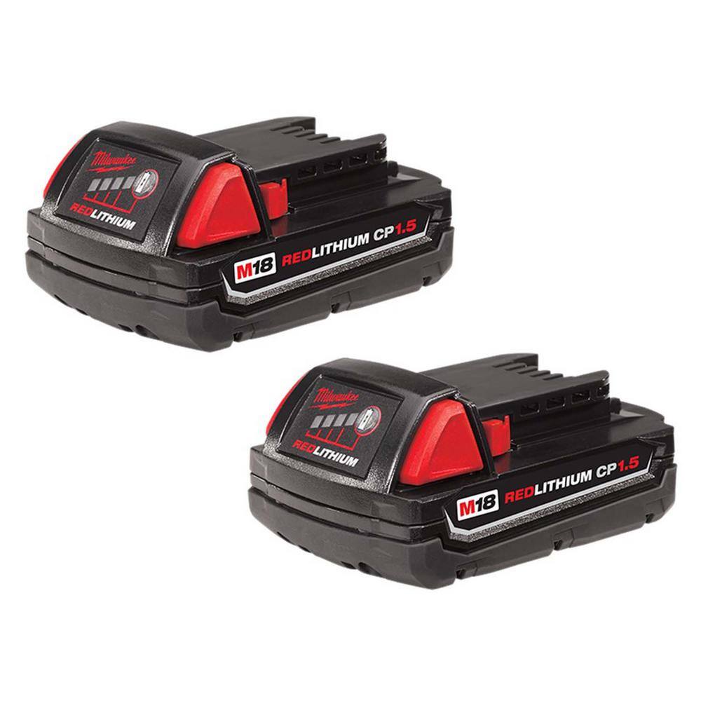 Milwaukee 48-11-1811 M18 REDLITHIUM Compact Battery 2 pack