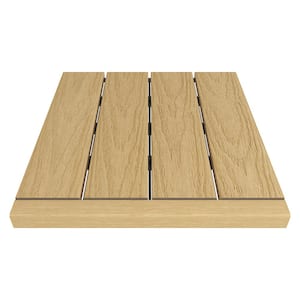 NewTechWood 1/12 ft. x 1 ft. Quick Deck Composite Deck Tile